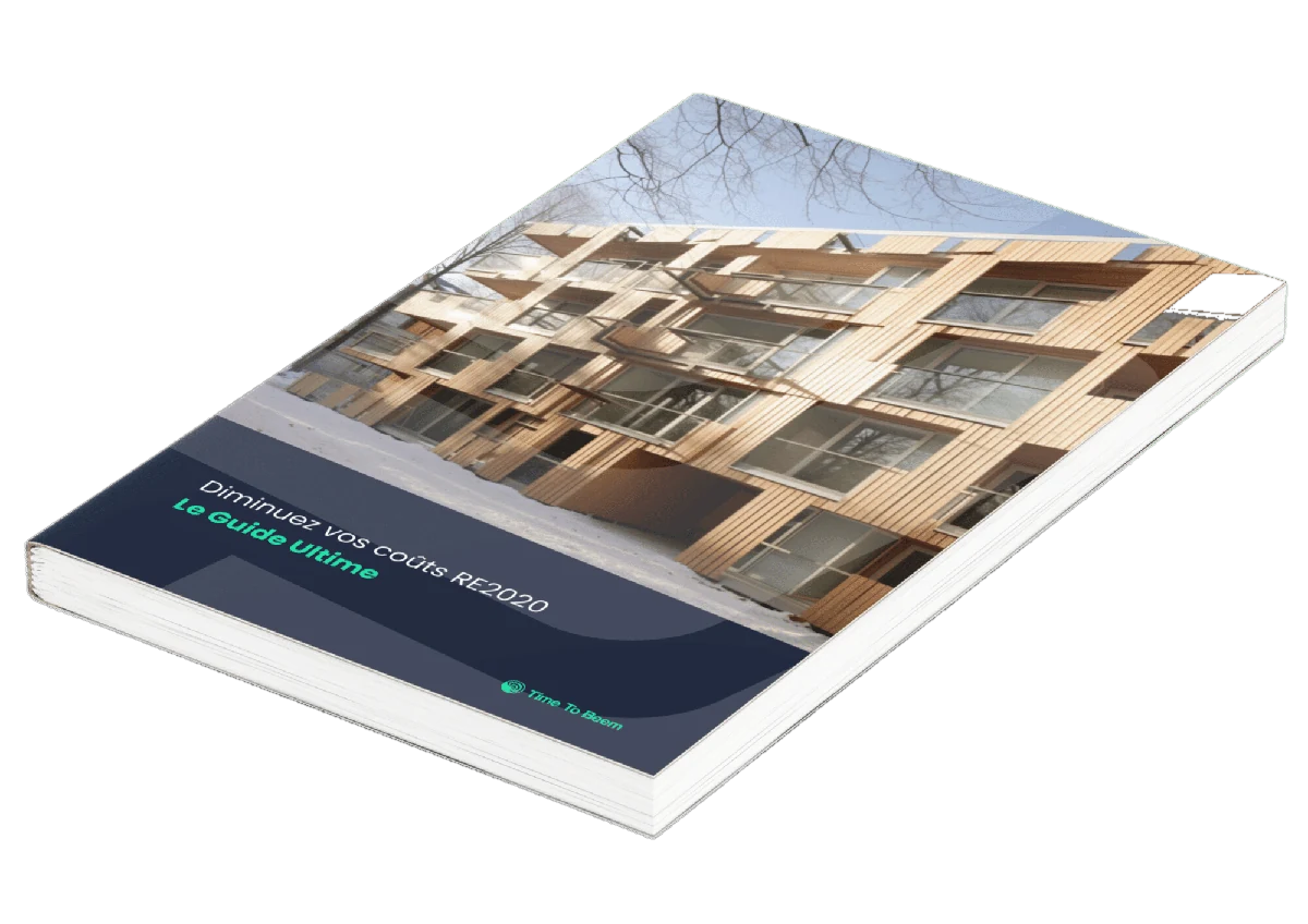 Couverture du livre blanc « Le guide ultime pour réduire vos coûts RE2020 » de Time To Beem