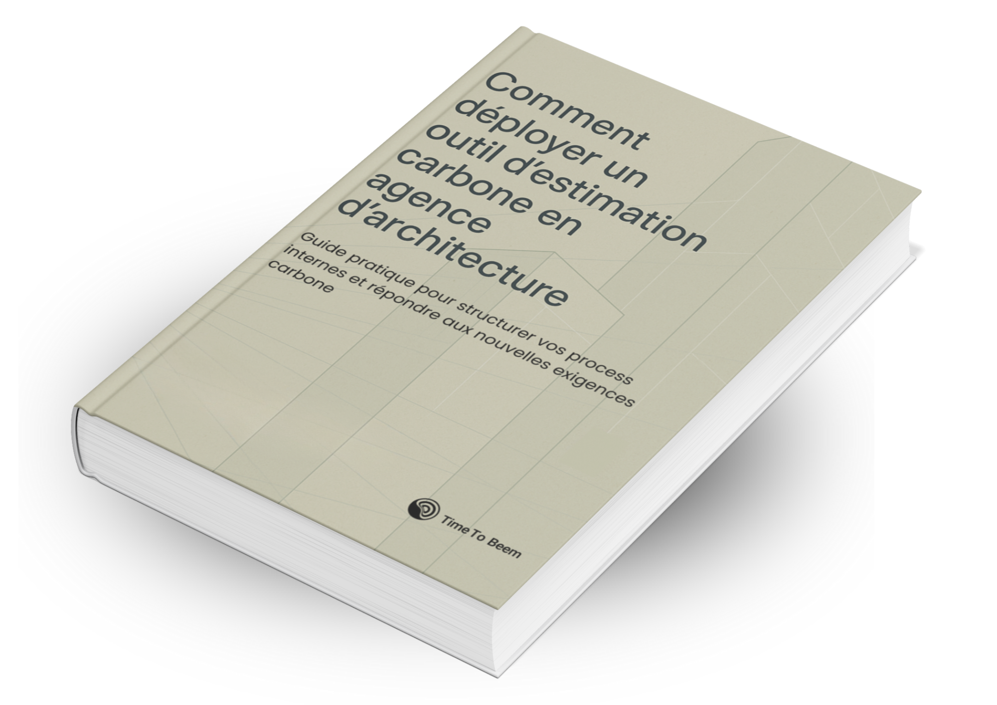 Mockup Livre Blanc Déployer un outil d'estimation carbone en agence d'architecture