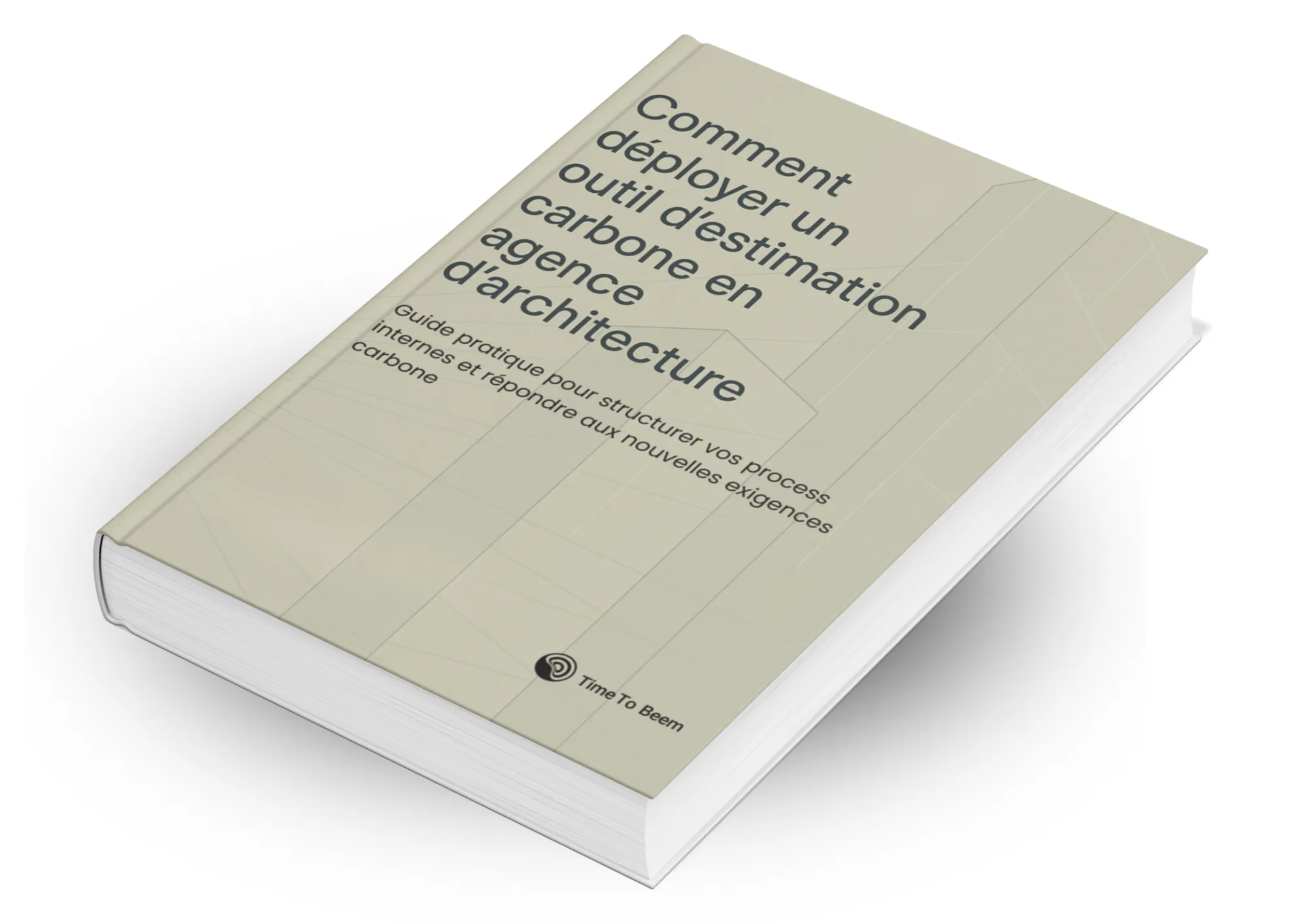 Couverture du livre blanc « Comment déployer un outil d'estimation carbone en agence d'architecture »