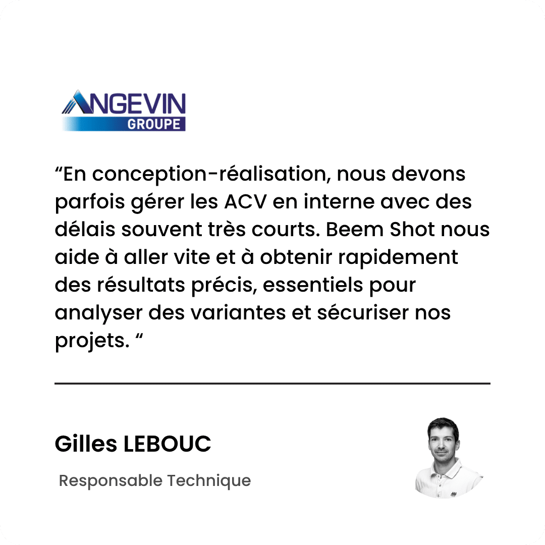 Témoignage client ANGEVIN
